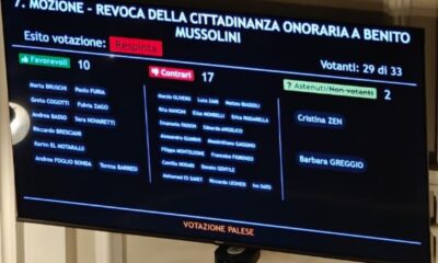 Cittadinanza a Mussolini