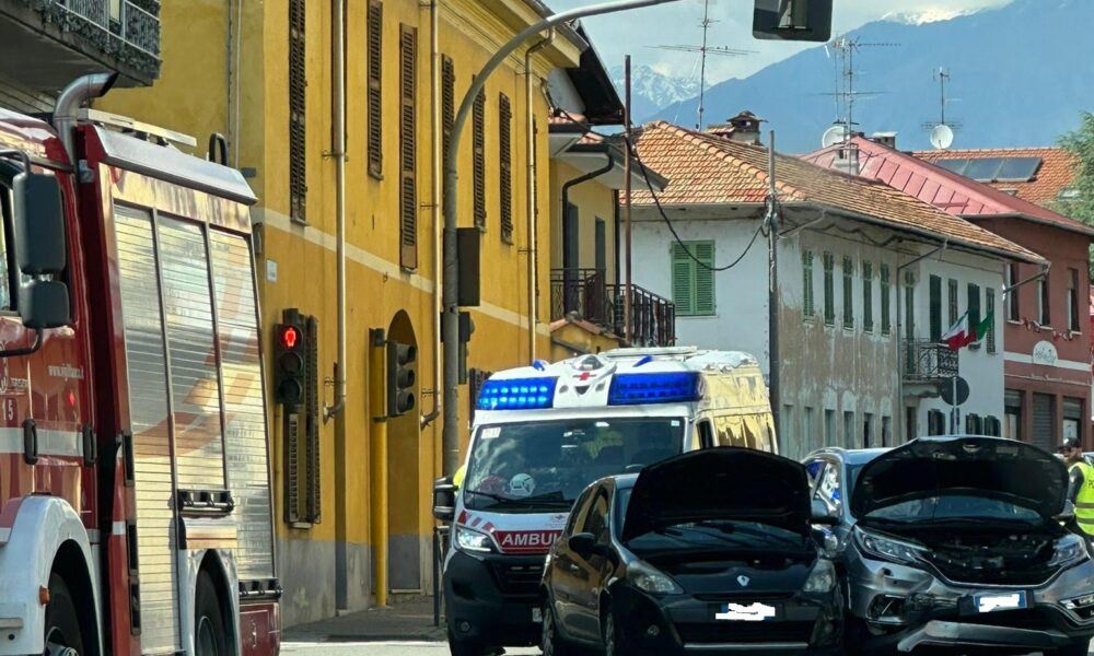 Incidente a Sandigliano, due feriti