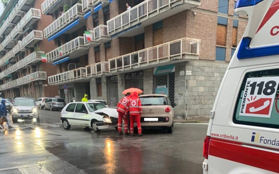 Incidente in centro città