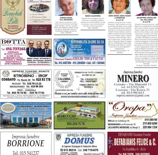 ricordiamo i nostri cari defunti