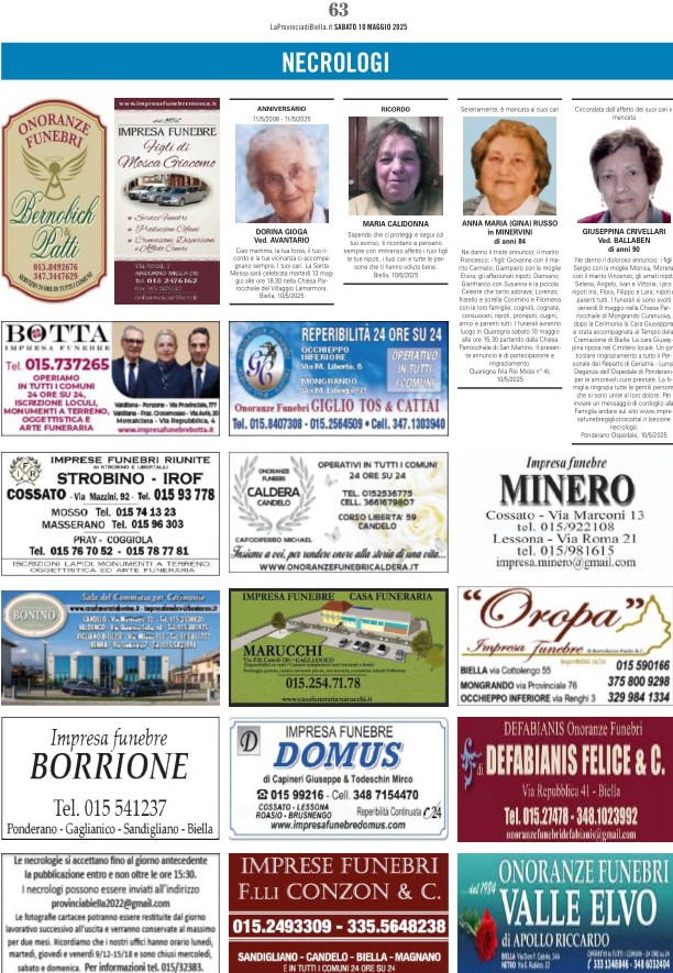 ricordiamo i nostri cari defunti