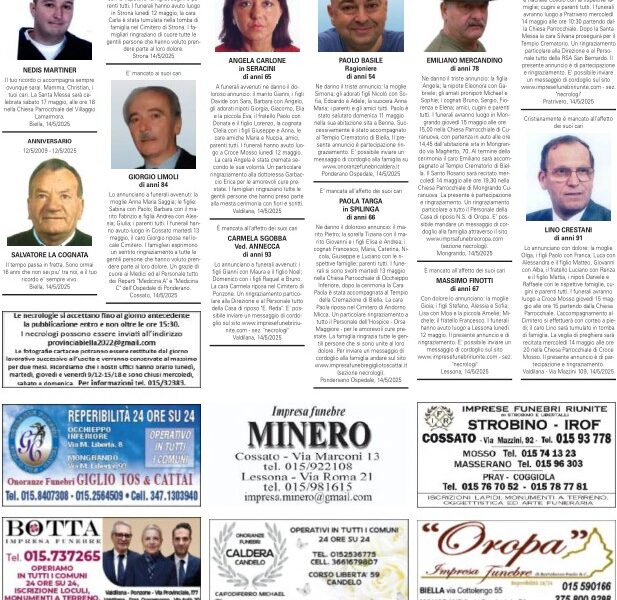 ricordiamo i nostri cari