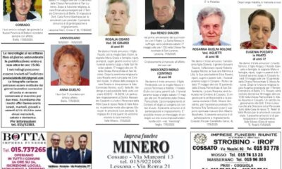 Ricordiamo i nostri cari defunti