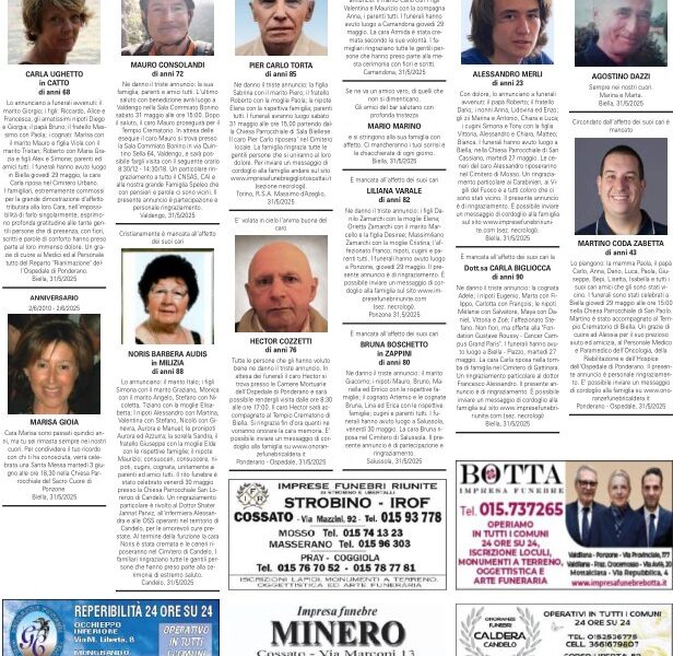 Ricordiamo i nostri cari defunti
