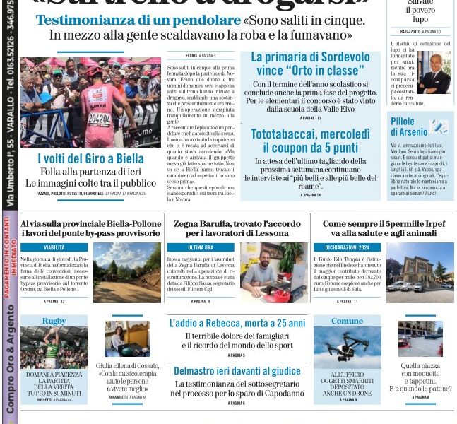 tutte le notizie della provincia