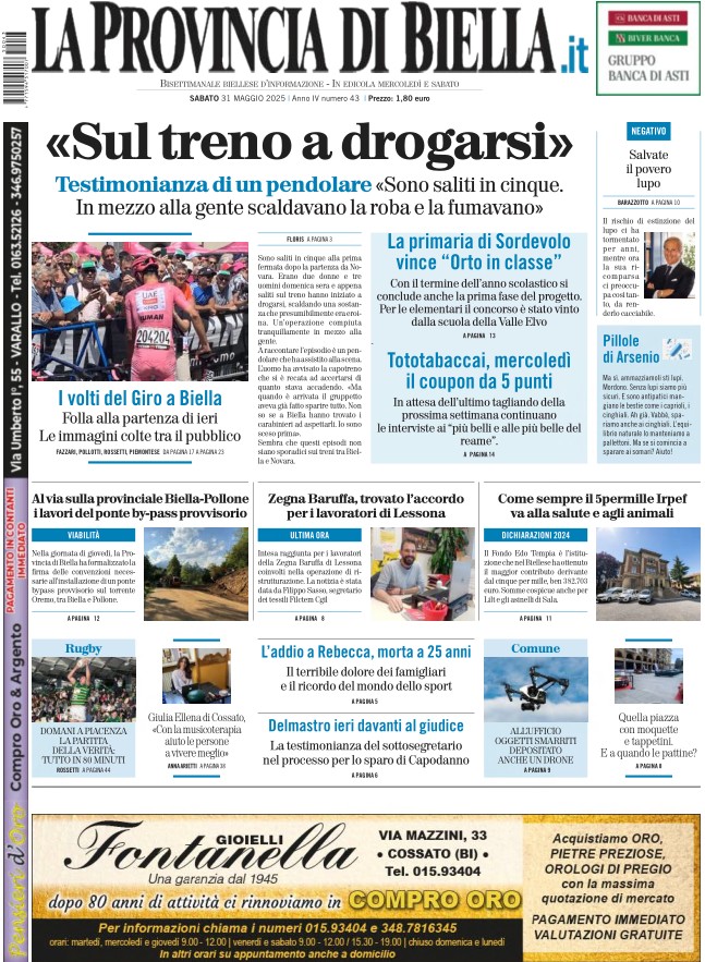 tutte le notizie della provincia