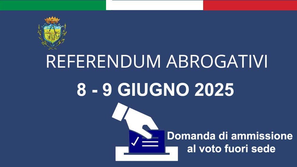 L’8 e il 9 giugno elettori alle urne
