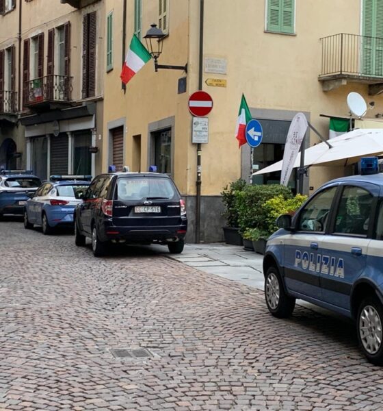 rissa in centro a biella