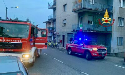 Incendio nel magazzino di un bar a Pralungo