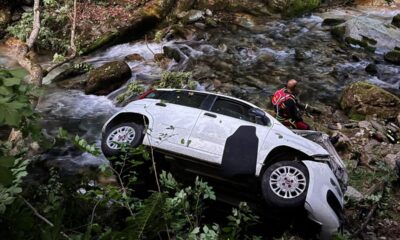 Donna precipita con l’auto, salvata dai tecnici del Soccorso alpino