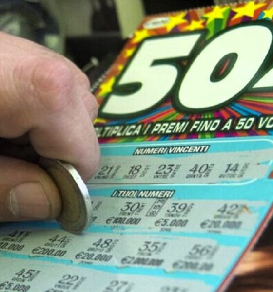 Colpo da 5 milioni con un “Gratta e vinci” da 20 euro