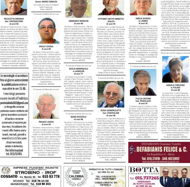 ricordiamo i nostri cari defunti