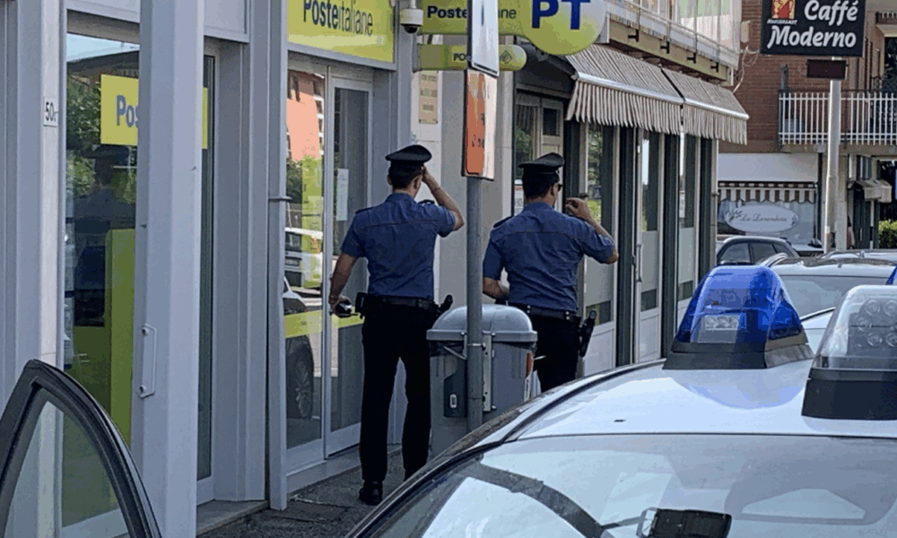 rapina alle poste