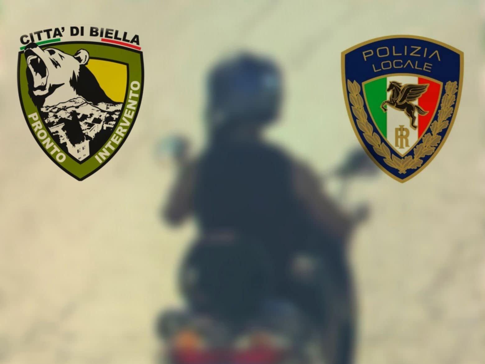 In moto senza patente e assicurazione