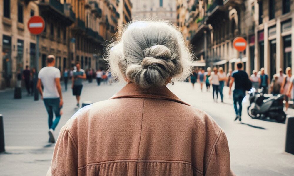 Centenaria si perde in centro