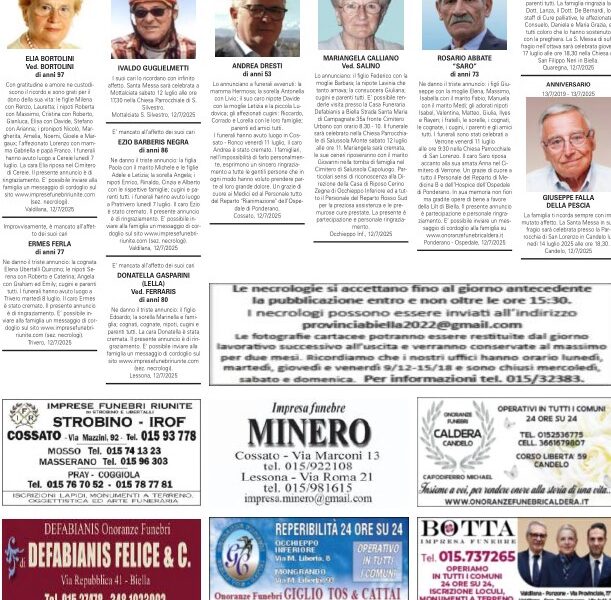 Ricordiamo i nostri cari defunti