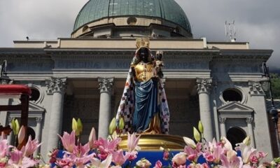 la vergine nella basilica nuova