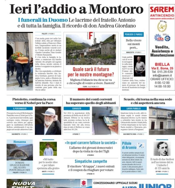 ieri avete perso la provincia di biella