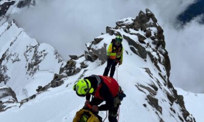alpinisti bloccati