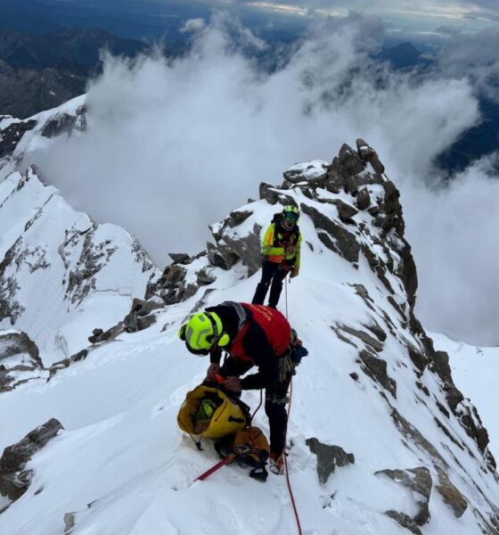 alpinisti bloccati