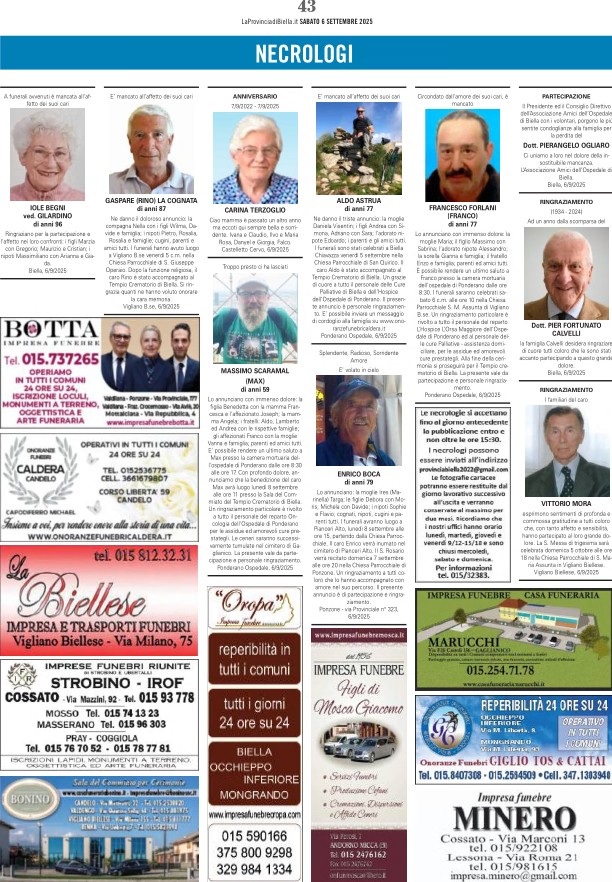 ricordiamo i nostri cari defunti