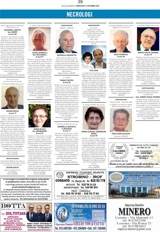 ricordiamo i nostri cari defunti