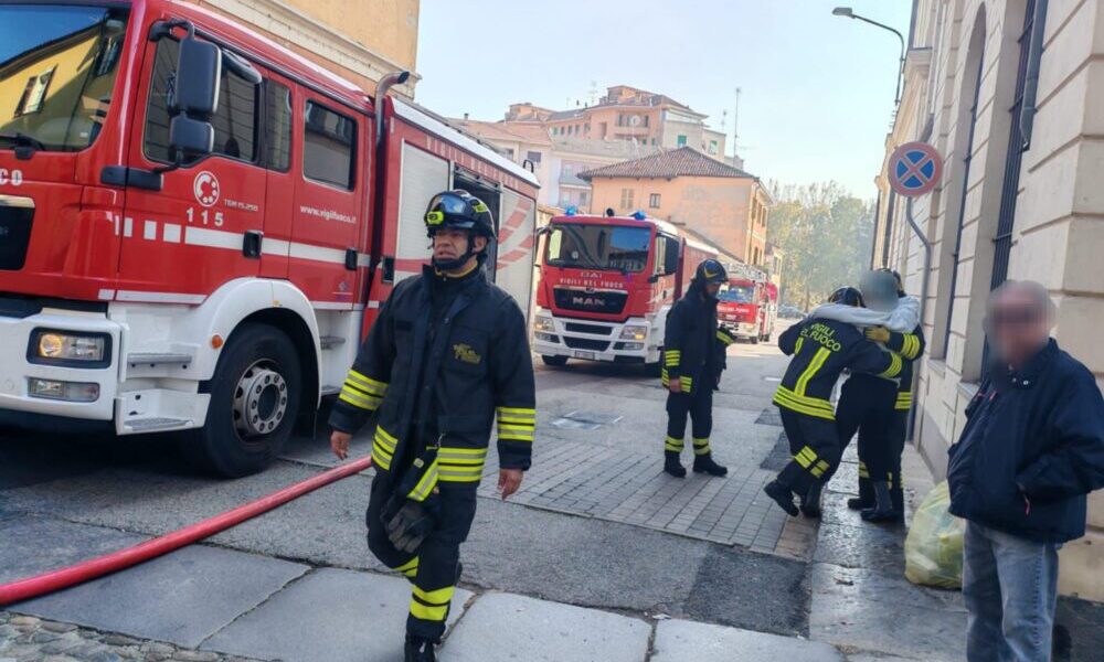 principio d'incendio biella