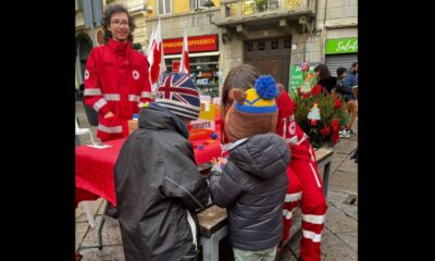 Da oggi torna il mercatino di Natale della Croce Rossa di Biella