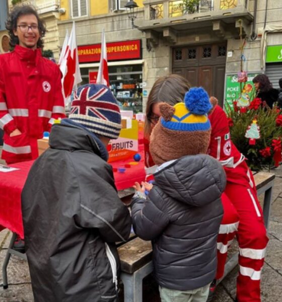 Da oggi torna il mercatino di Natale della Croce Rossa di Biella