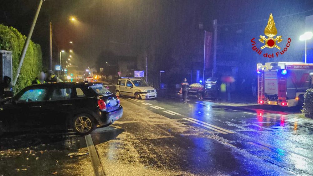 incidente nella notte