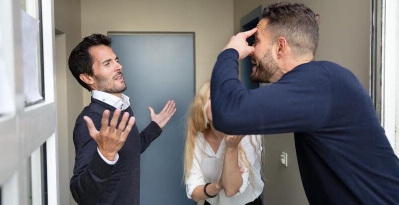 violenta lite per un incidente