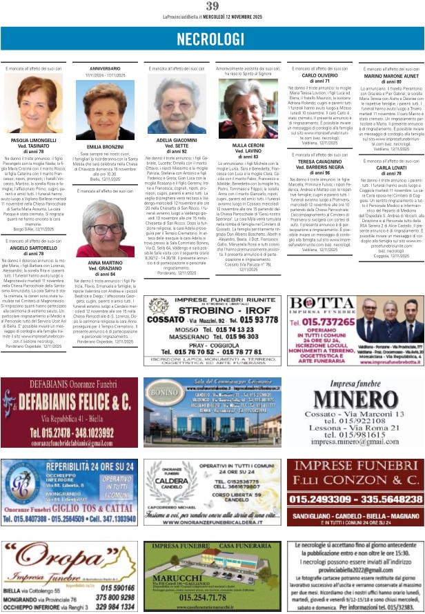 ricordiamo i nostri cari defunti