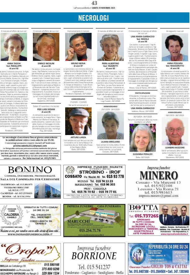 ricordiamo i nostri cari defunti