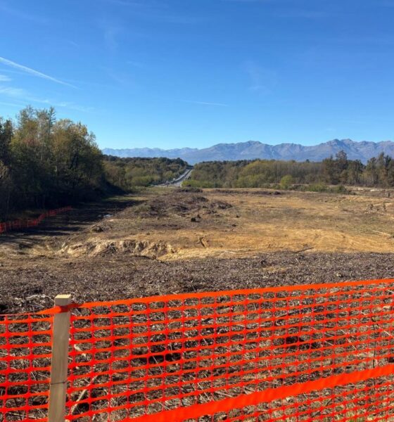 Pedemontana, proseguono le opere di disboscamento