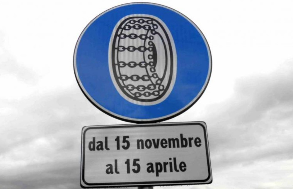 scatto l'obbligo di pneumatici invernali