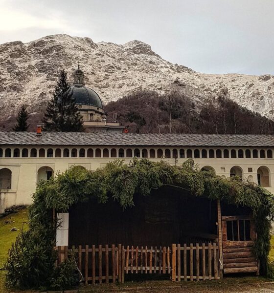 L’Avvento si apre con la neve: prima spolverata sulle montagne sopra Oropa