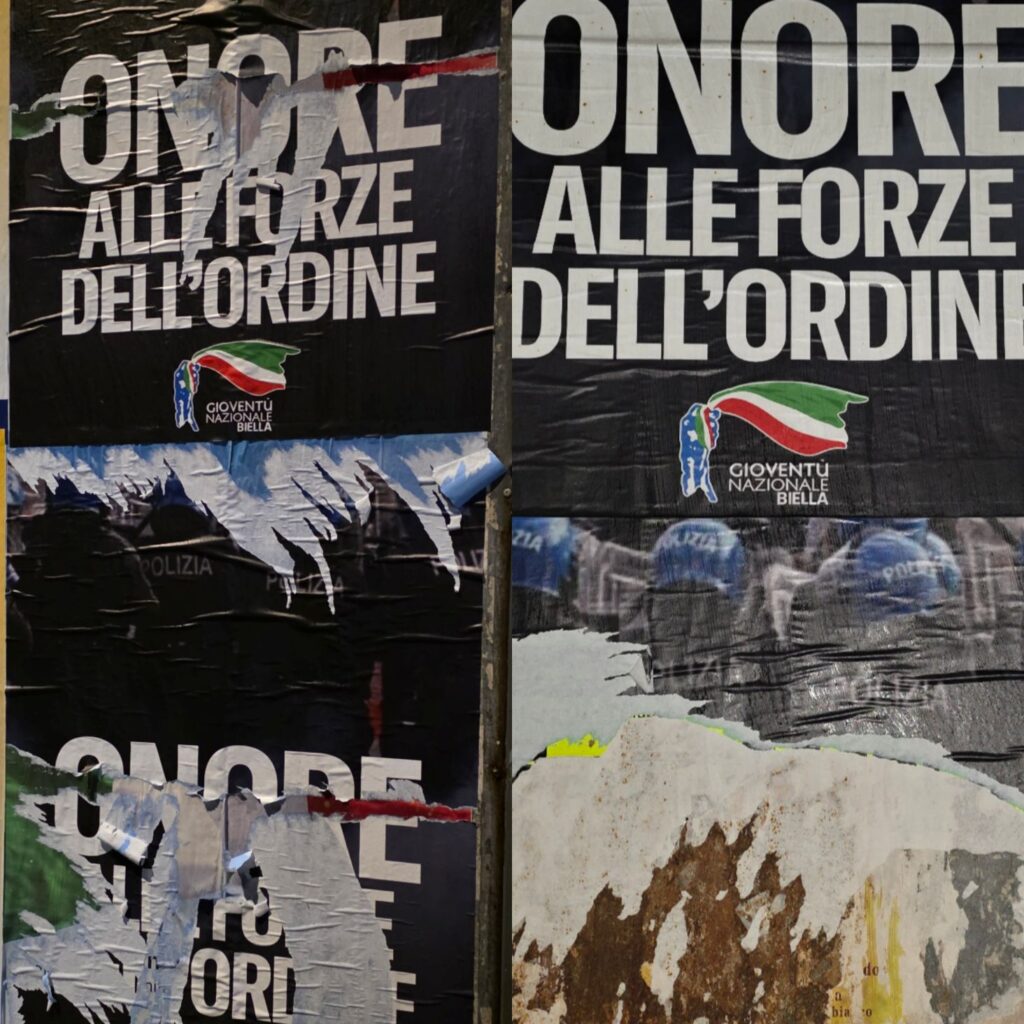 manifesti gioventù nazionale