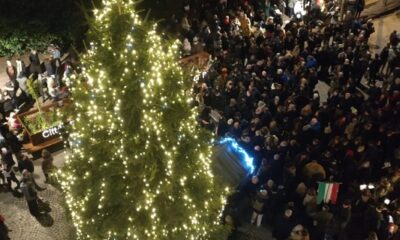 Sabato l’accensione dell’albero di Natale