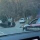 auto ribaltata sulla settimo vittone