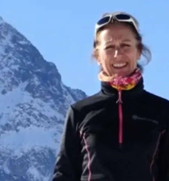 scivola sull'erba ghiacciata monica sagradin