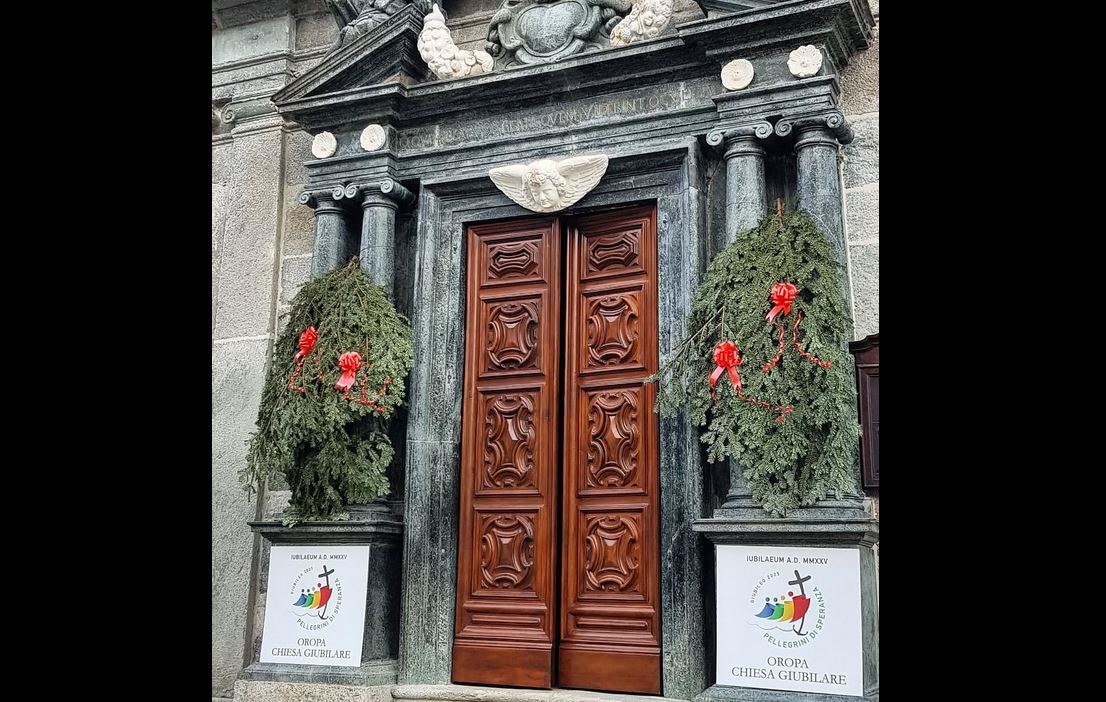 Restaurato il portale di ingresso della Basilica Antica
