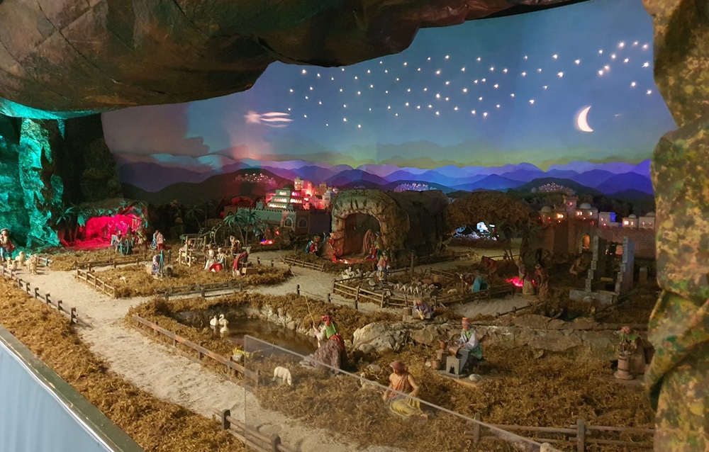 riapre il presepe di fratel amilcare