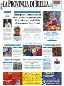 Vi siete persi la prima pagina?