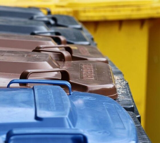 Bidoni per la raccolta differenziata