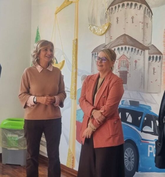 la questura di biella ha salutato il vicario