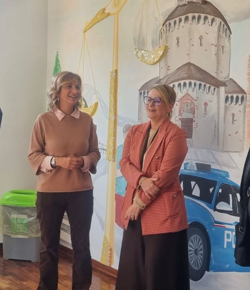 la questura di biella ha salutato il vicario