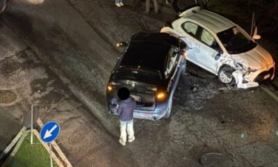 Schianto tra due auto al bivio per Pralungo e Tollegno