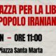 manifestazione popolo iraniano