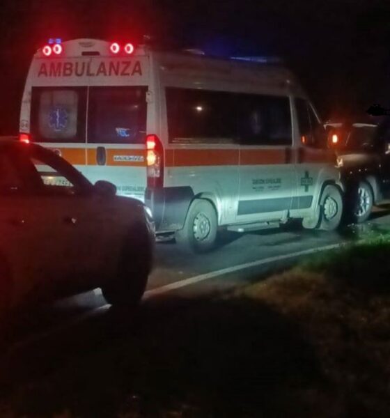 Il mezzo ha riportato parecchi danni