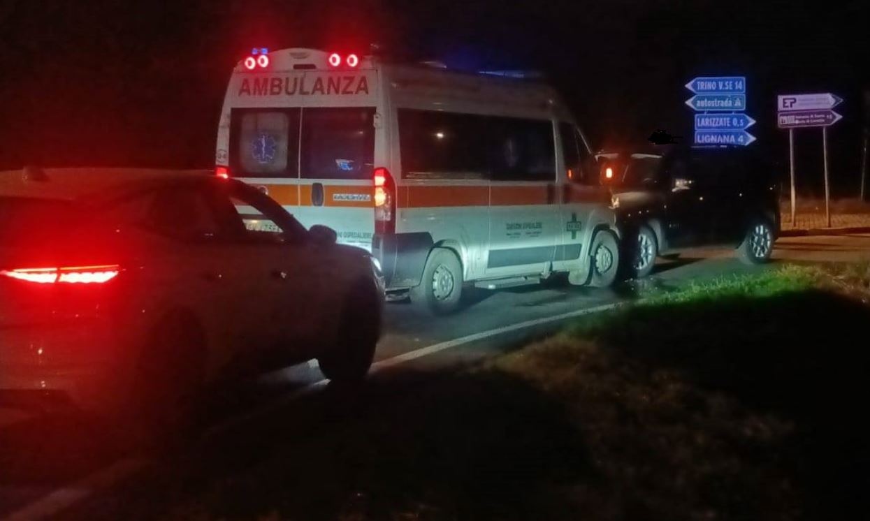 Il mezzo ha riportato parecchi danni